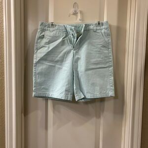 Gap Mint Green Bermuda Shorts - 0